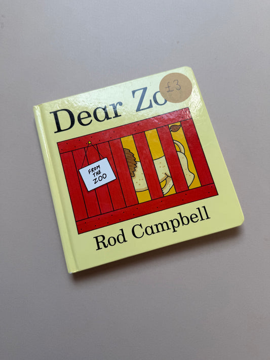 Dear Zoo Lift the Flap Boardbook By Rod Campbell