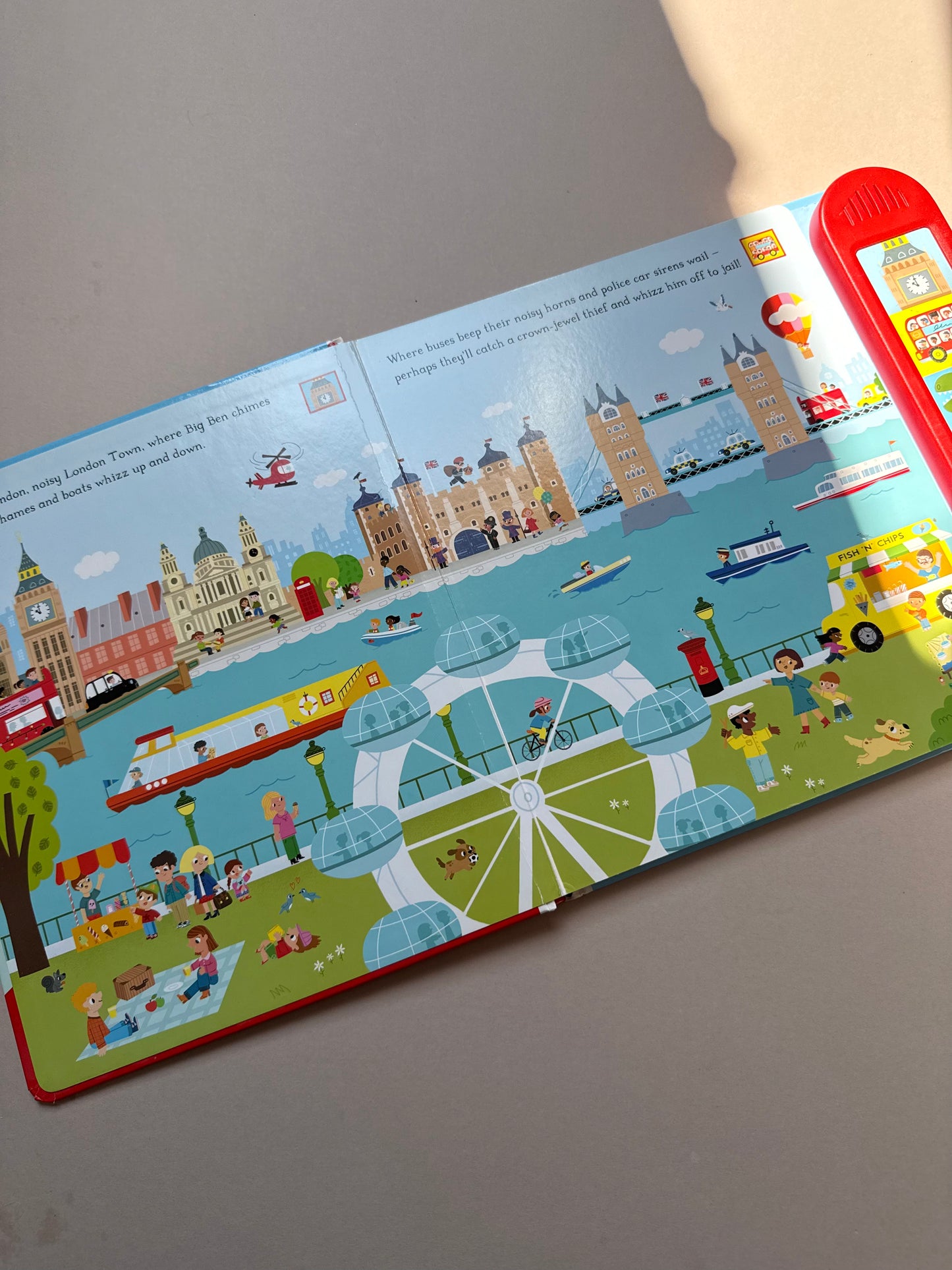 Campbell The London Noisy Book Sound Book