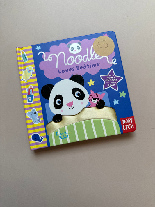Noodle Loves Bedtime Board Book By Marion Billet