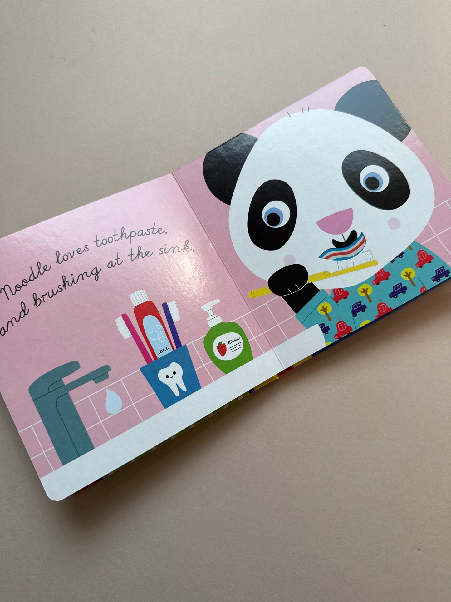 Noodle Loves Bedtime Board Book By Marion Billet