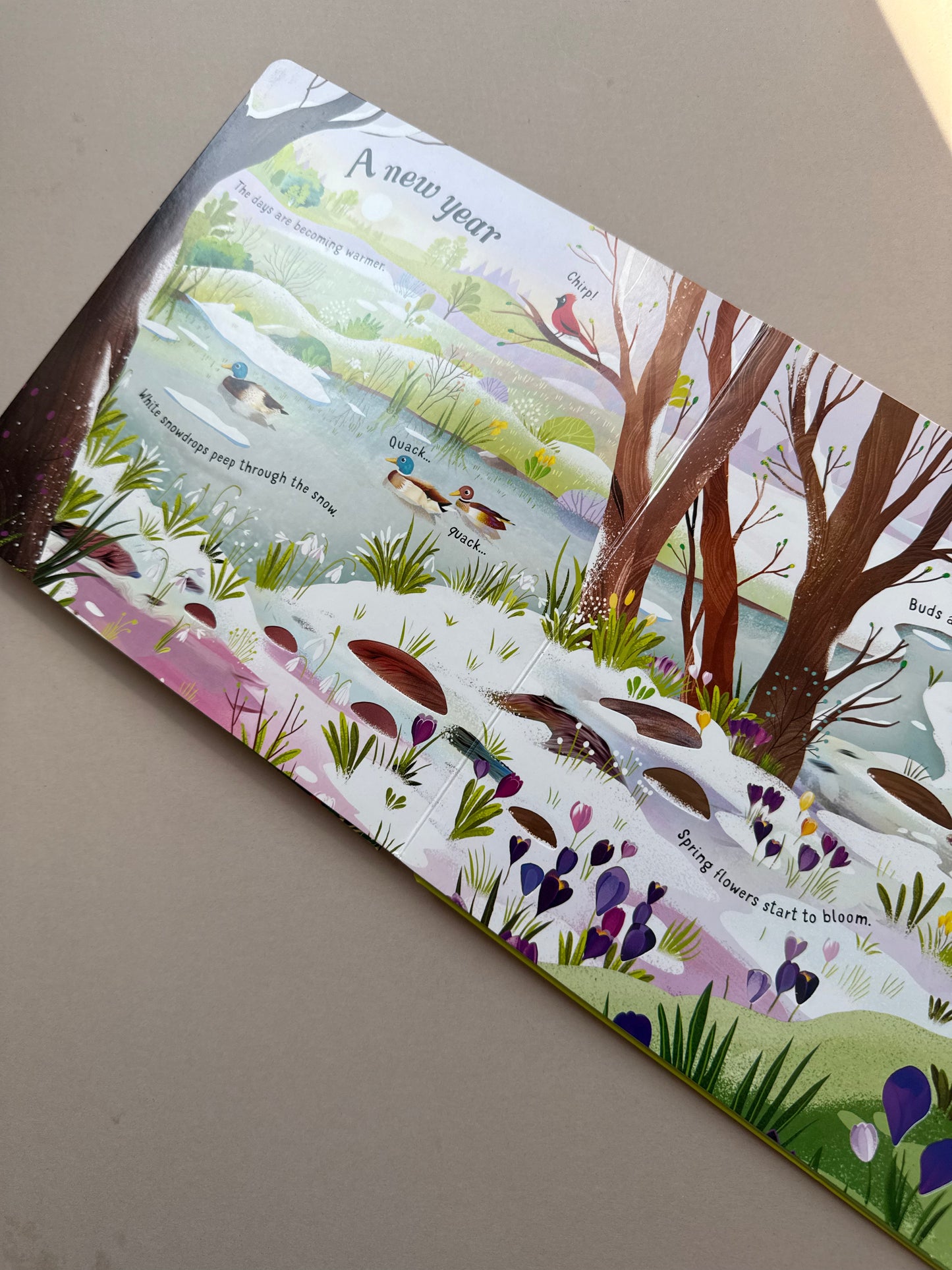 Usborne Musical Books: The Four Seasons Boardbook