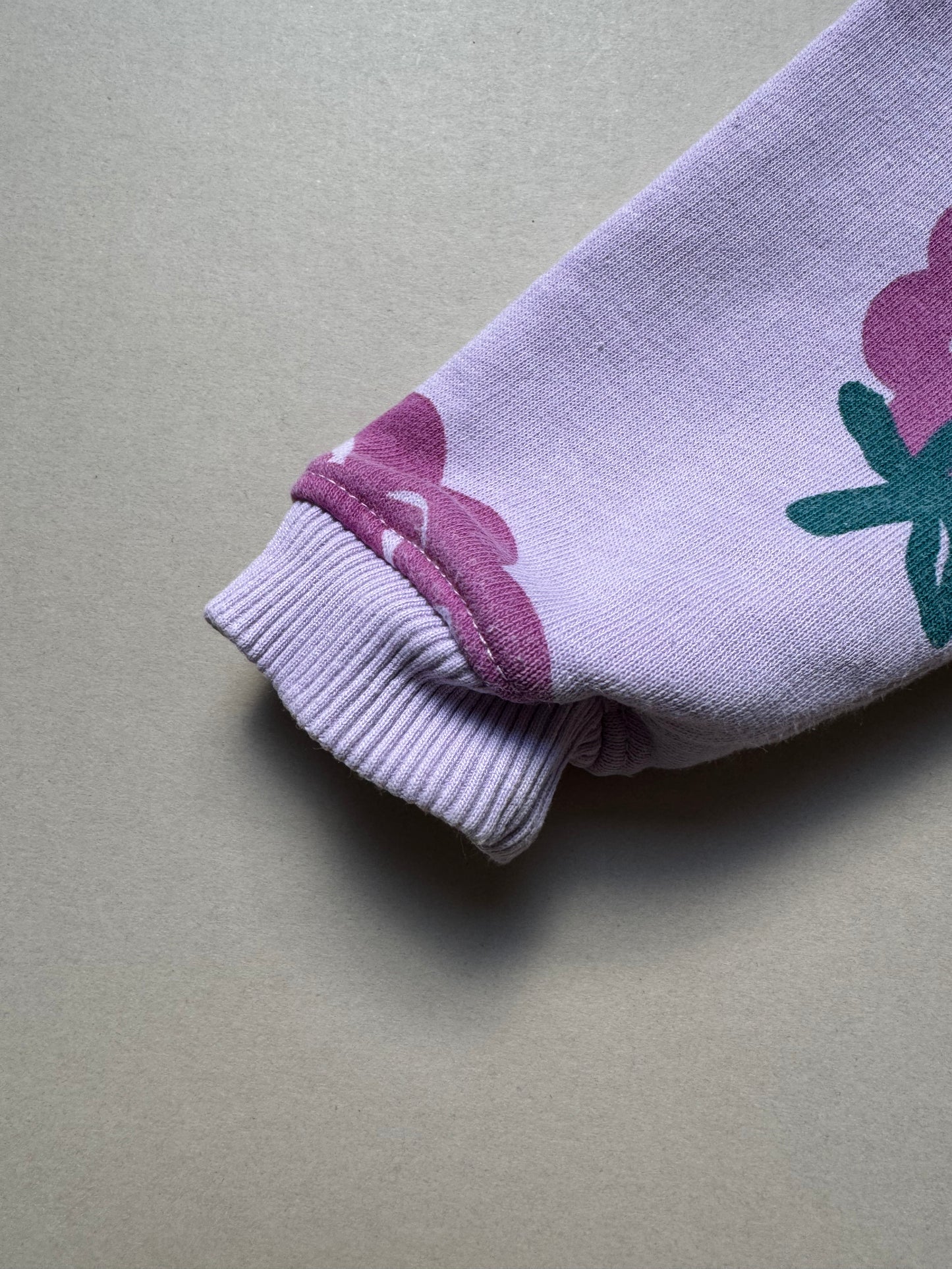 Zara Raspberry Printed Sweat Top in 9-12 Months