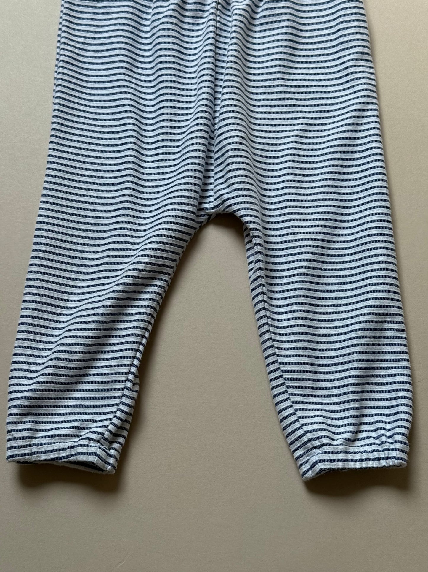 Seed Heritage Cotton Striped Jumpsuit in 6-12 Months