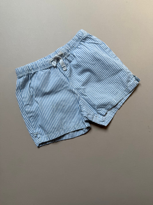 H&M PJ Style Pin Stripe Shorts in 18-24 Months