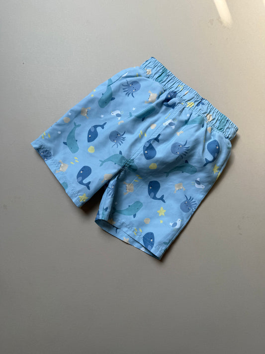 TU Sea Printed Swimming Shorts in 18-24 Months