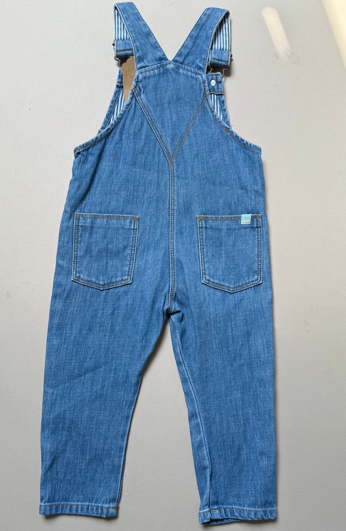 Zara Denim Dungarees in 2-3 Years