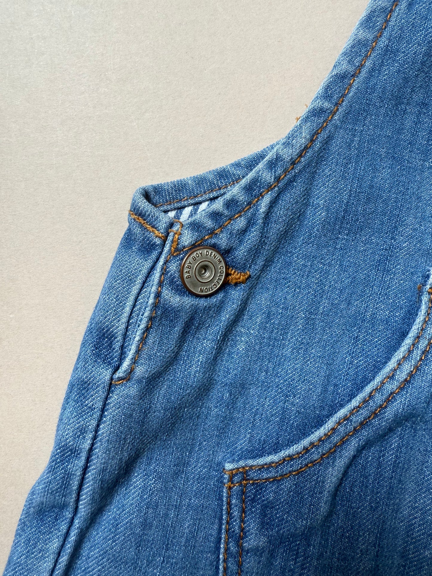 Zara Denim Dungarees in 2-3 Years