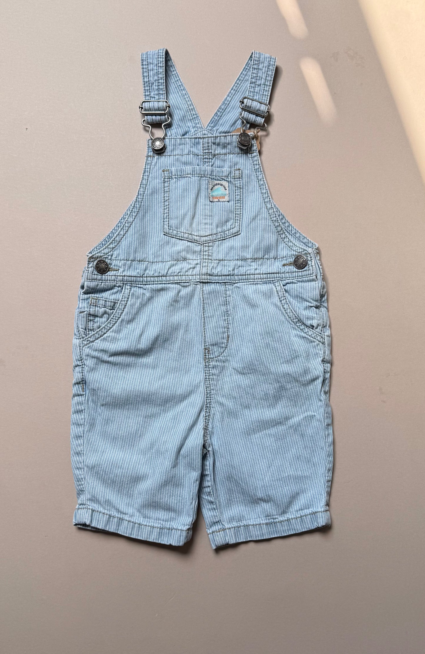 TU Thin Pinstriped Denim Shorties in 2-3 Years