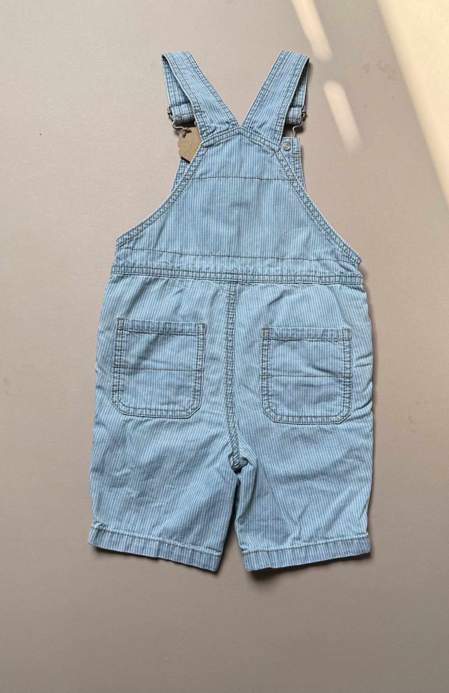TU Thin Pinstriped Denim Shorties in 2-3 Years