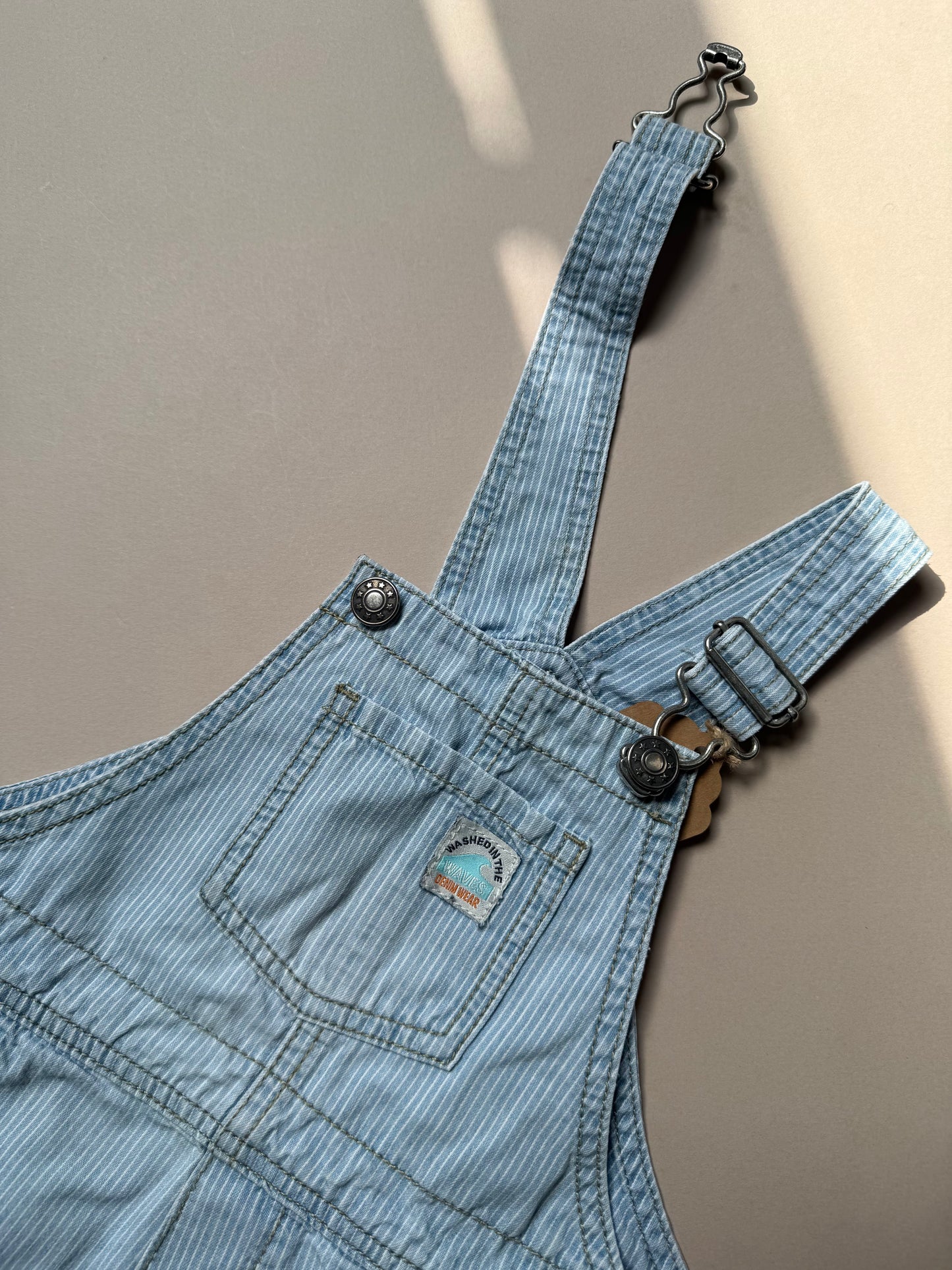 TU Thin Pinstriped Denim Shorties in 2-3 Years
