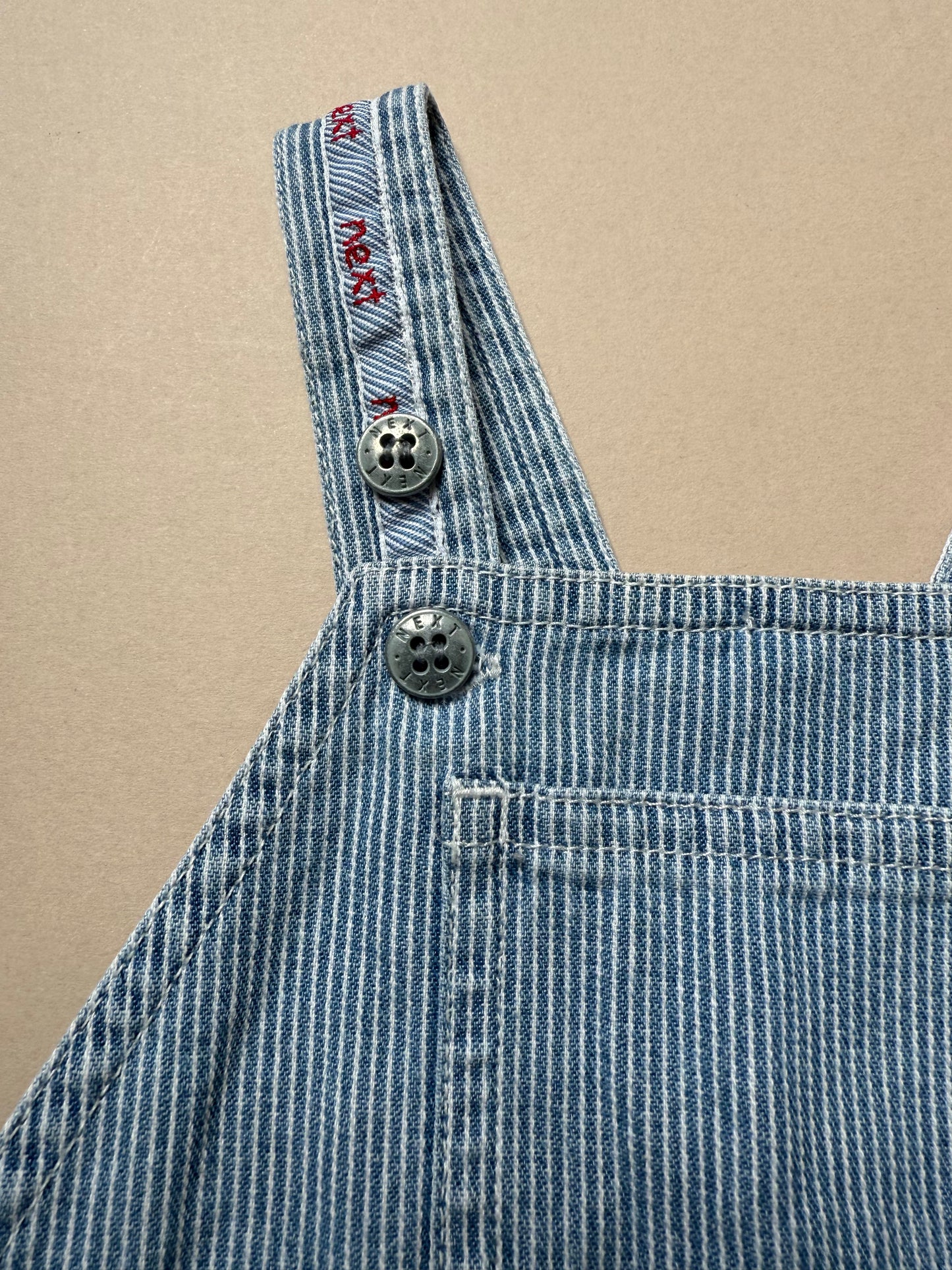 Vintage Next Pin Striped Shorties in 0-3 Months