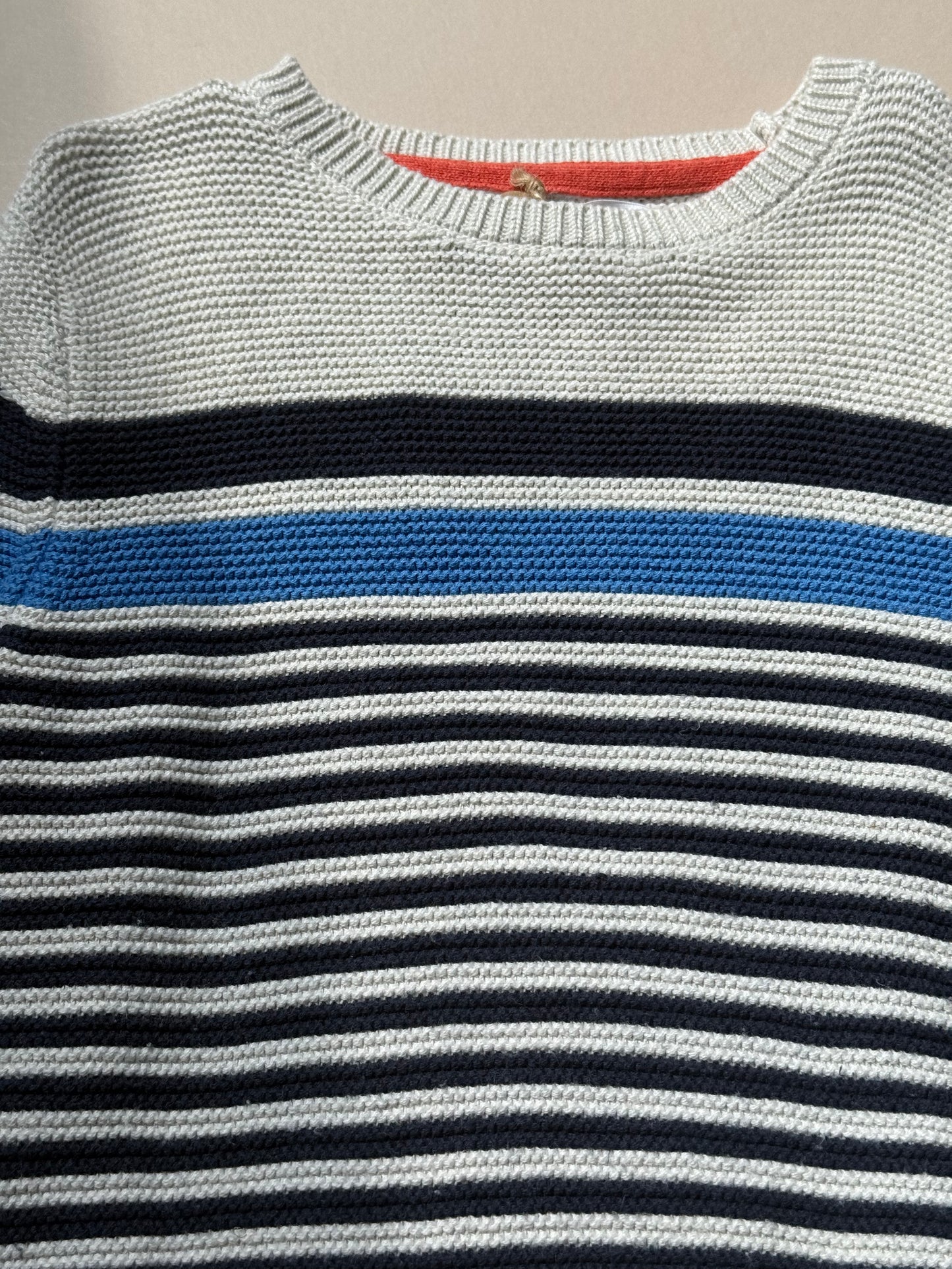 Marks & Spencer Striped Knitted Jumper in 4-5 Years