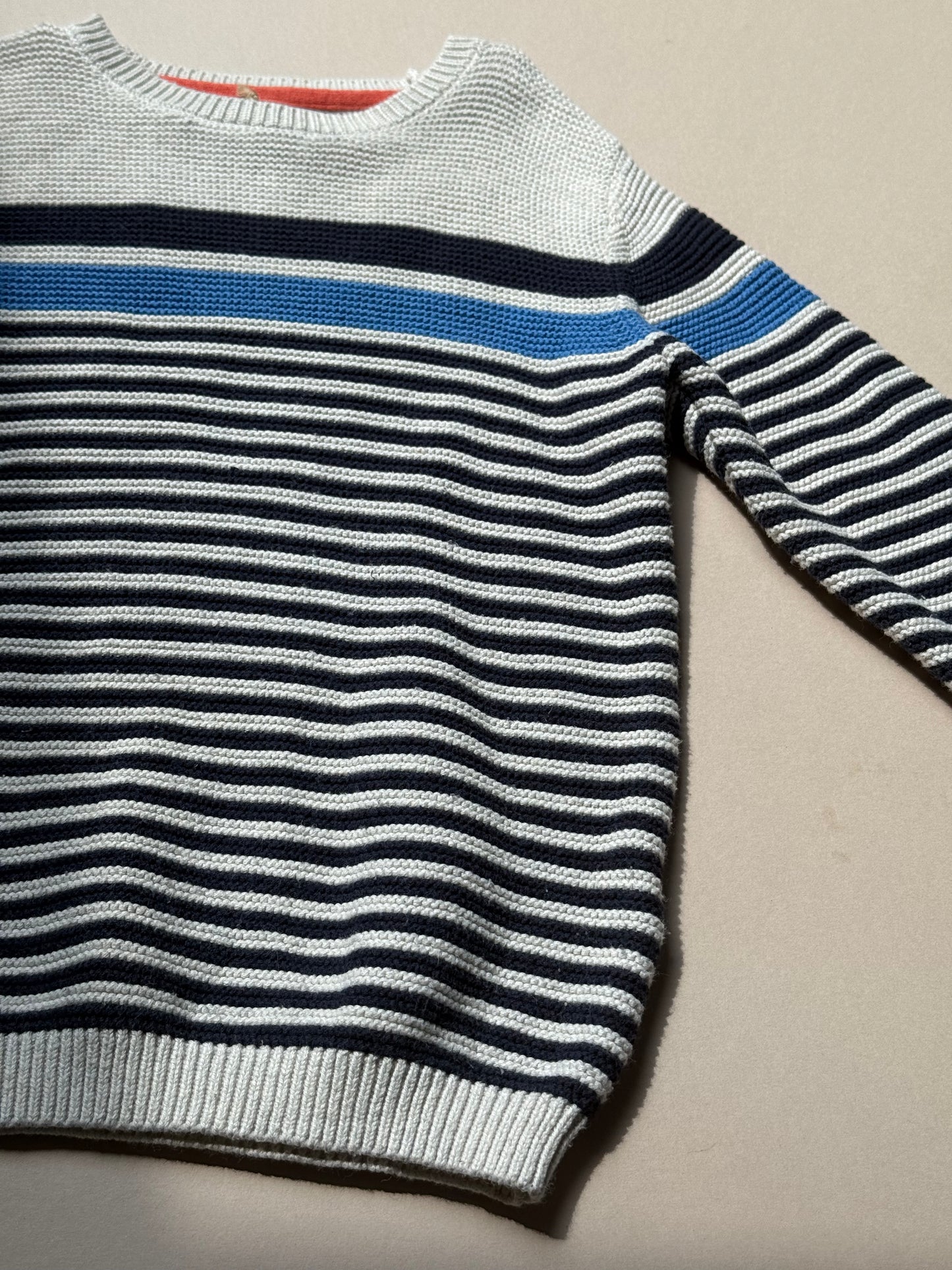 Marks & Spencer Striped Knitted Jumper in 4-5 Years