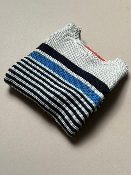 Marks & Spencer Striped Knitted Jumper in 4-5 Years