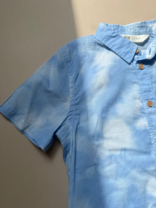 H&M Tie Dye Lightweight Shirt in 5-6 Years