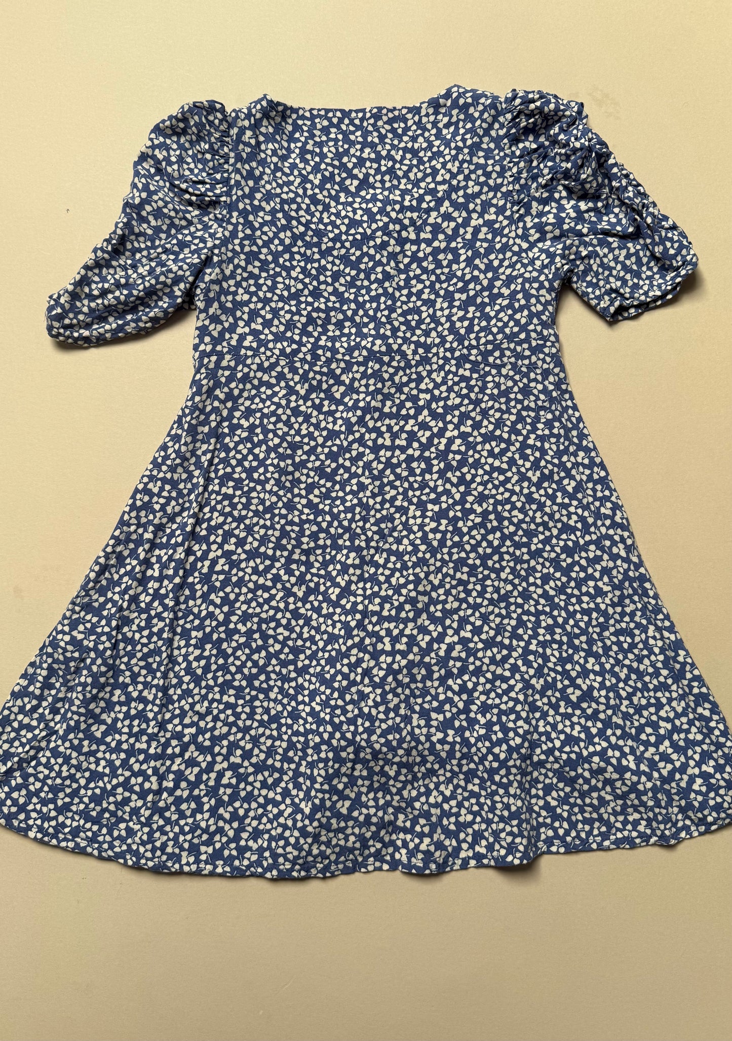 Next Puff Sleeved Printed Summer Dress in 5 Years