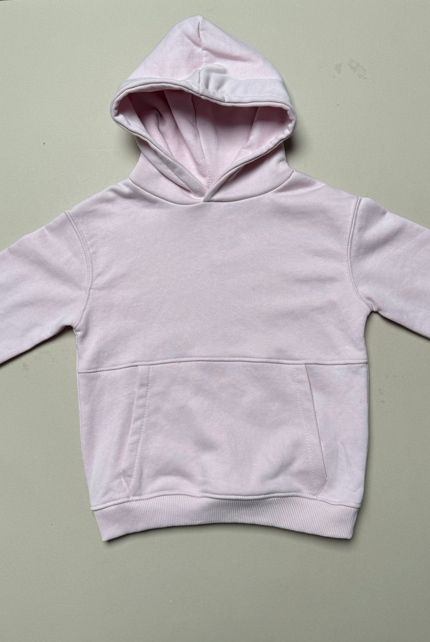 Zara Light Pink Basic Hoodie in 4-5 Years
