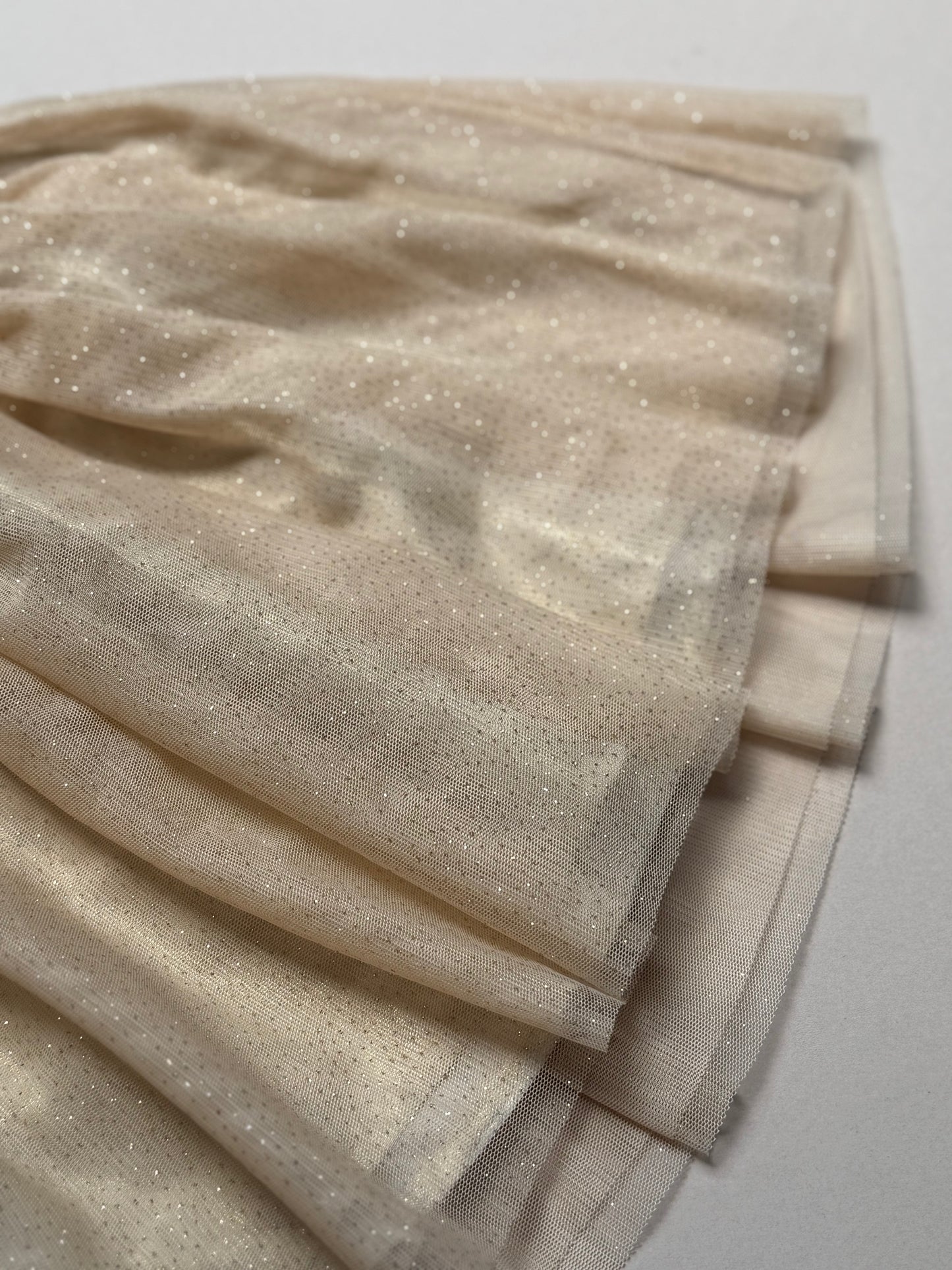 H&M Champagne Pink Glitter Tulle Skirt in 2-4 Years