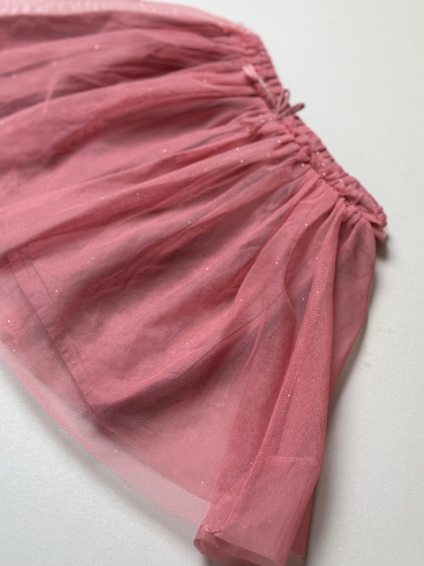 H&M Rose Pink & Glitter Tulle Skirt in 2-4 Years