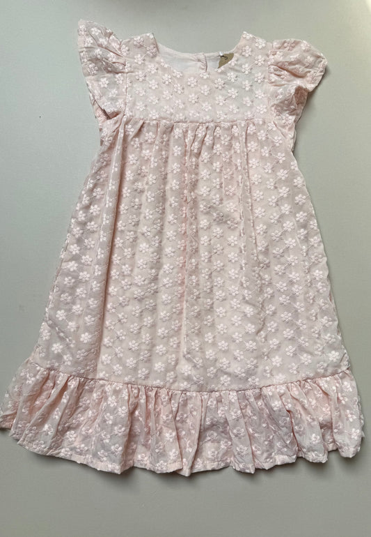 Mothercare Embroidered Floral Lace Dress in 5-6 Years