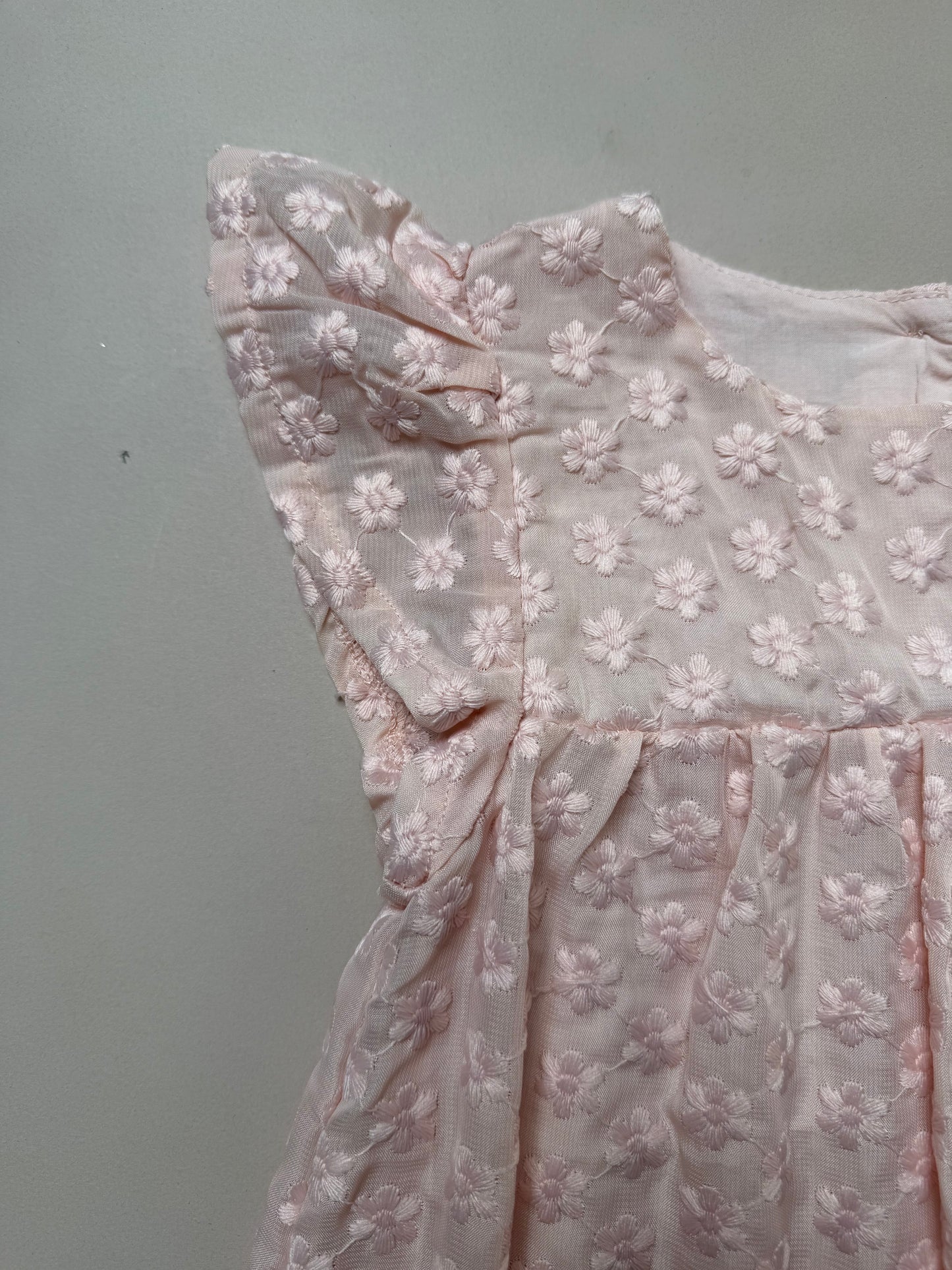 Mothercare Embroidered Floral Lace Dress in 5-6 Years