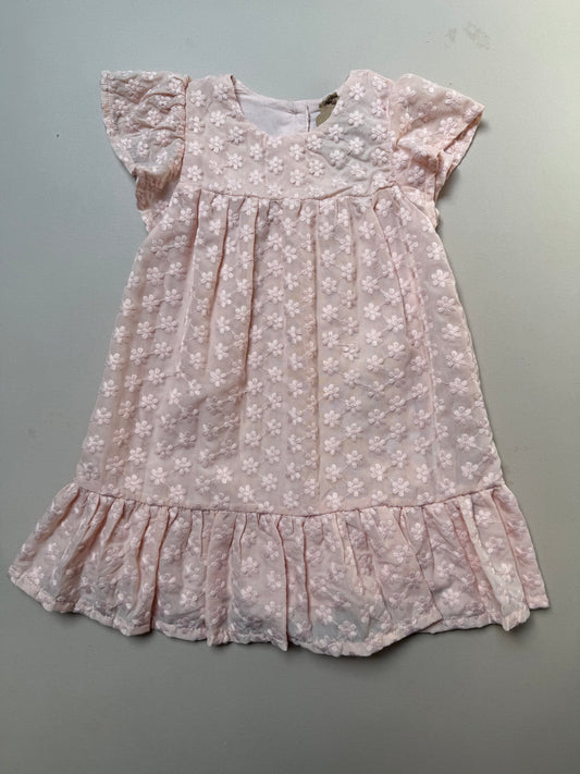 Mothercare Embroidered Floral Lace Dress in 18-24 Months