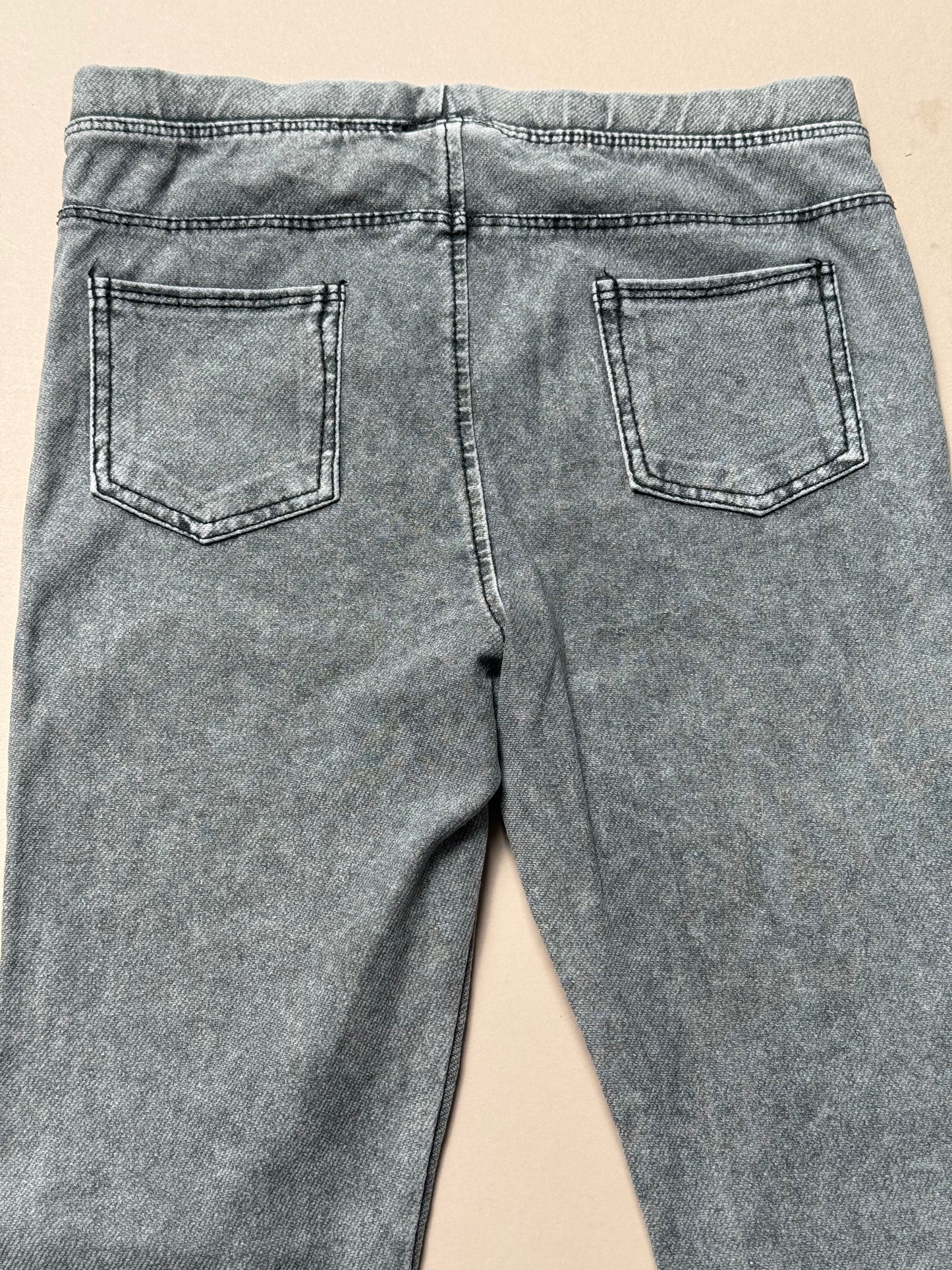 Zara Grey Acid Wash Jeggings in 4-5 Years