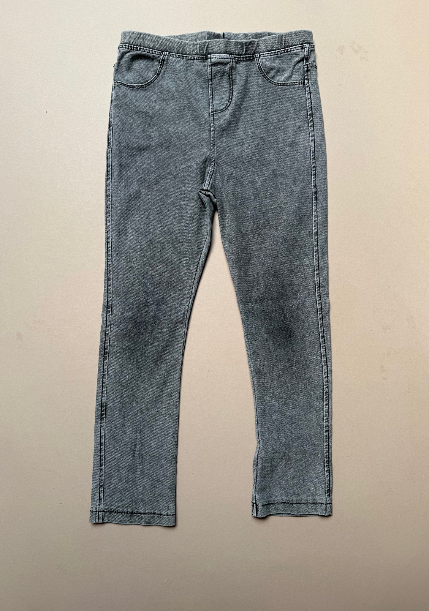 Zara Grey Acid Wash Jeggings in 4-5 Years