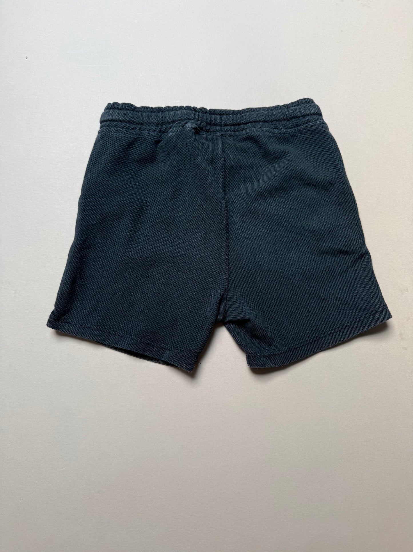 Zara Charcoal Grey 'Keep Moving' Jersey Shorts in 4-5 Years