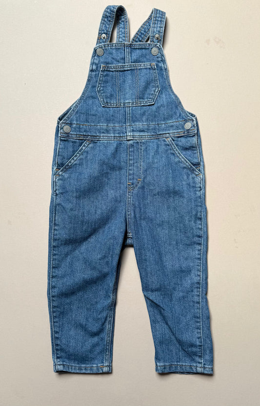H&M Denim Dungarees in 18-24 Months