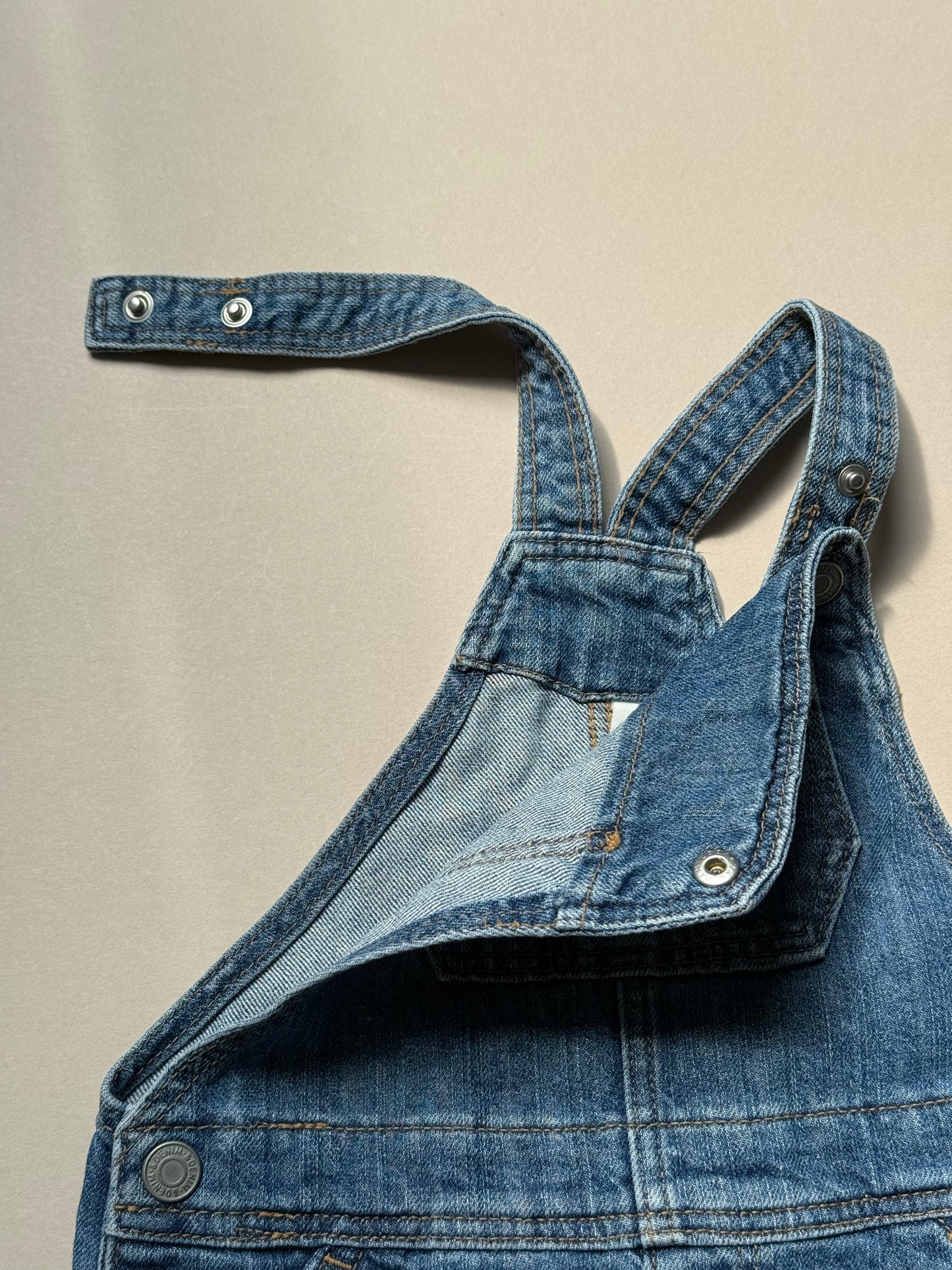 H&M Denim Dungarees in 18-24 Months