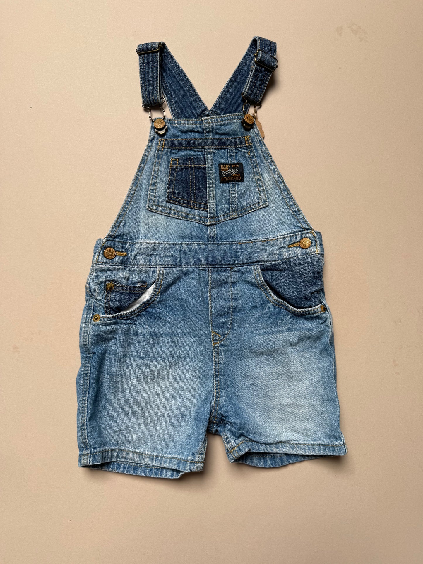 Zara Denim Shorties in 18-24 Months