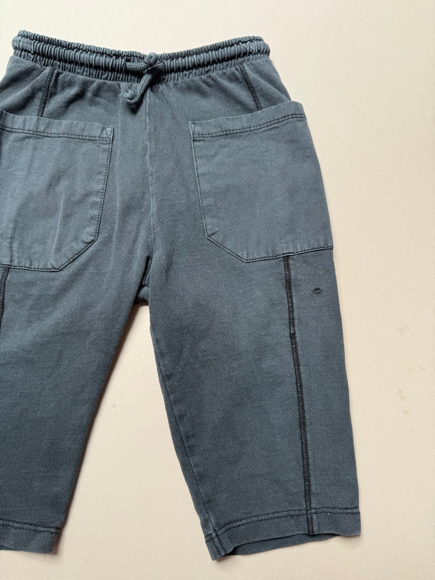 Zara Dark Grey Baggy Trousers in 12-18 Months