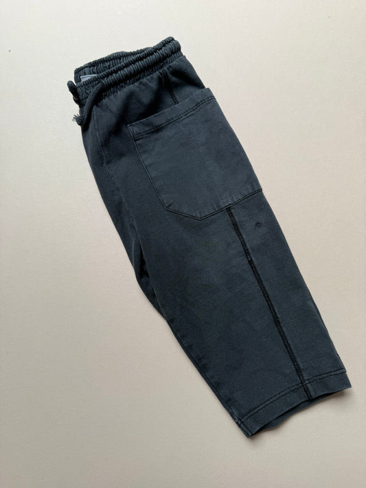 Zara Dark Grey Baggy Trousers in 12-18 Months