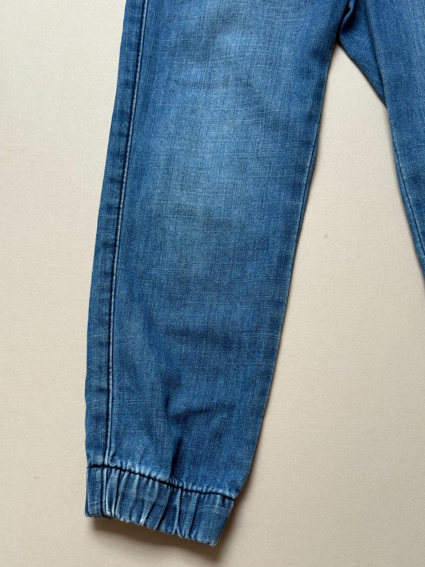 H&M Denim Joggers in 3-4 Years