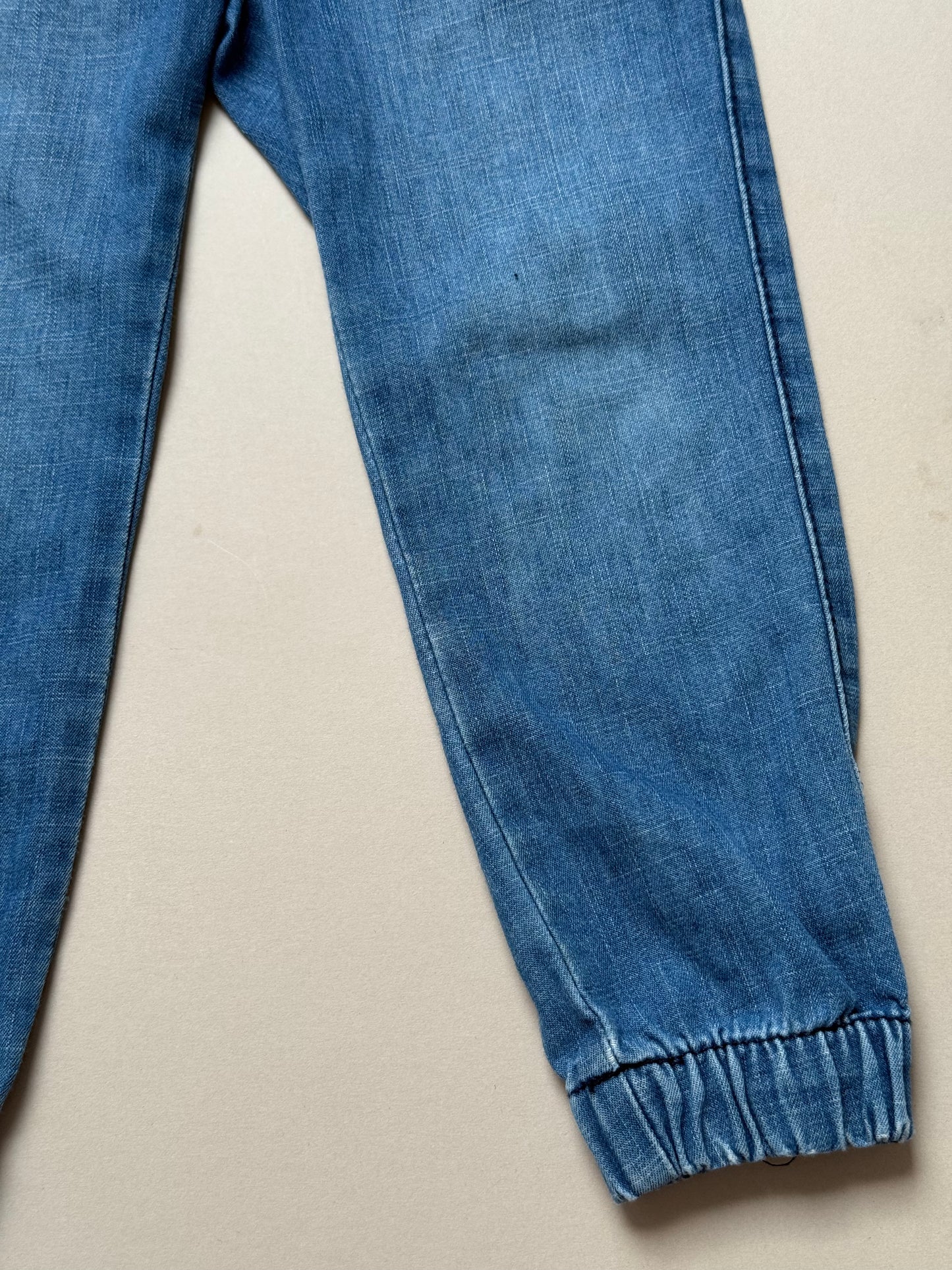 H&M Denim Joggers in 3-4 Years