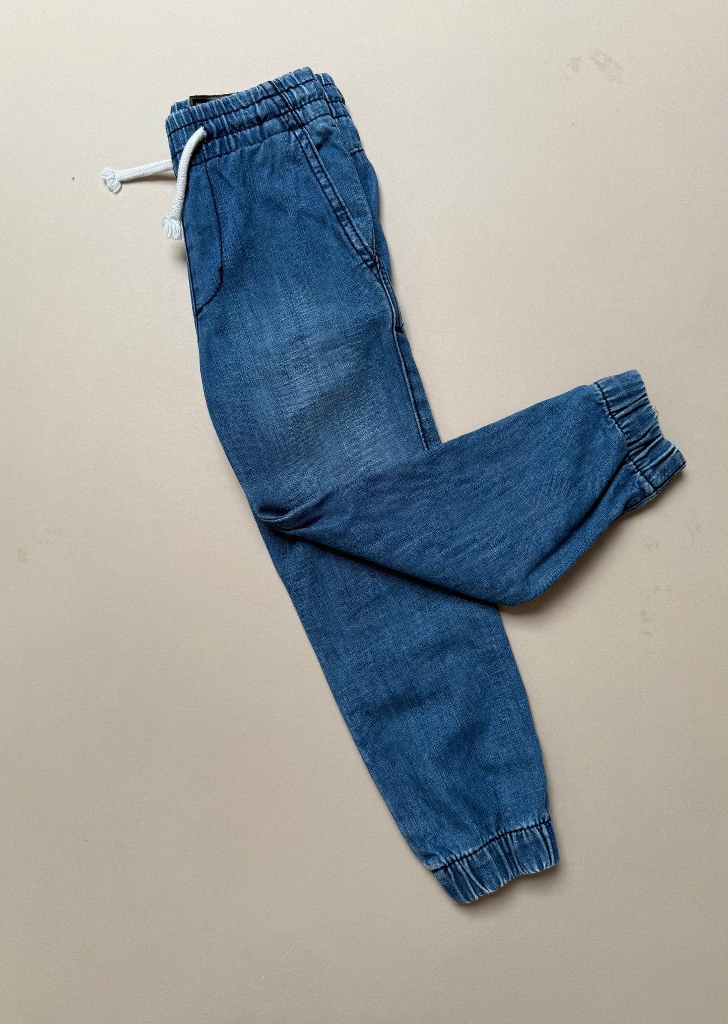 H&M Denim Joggers in 3-4 Years