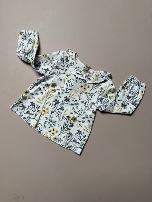 TU Spring Flowers Long Sleeved T-Shirt in 3-6 Months