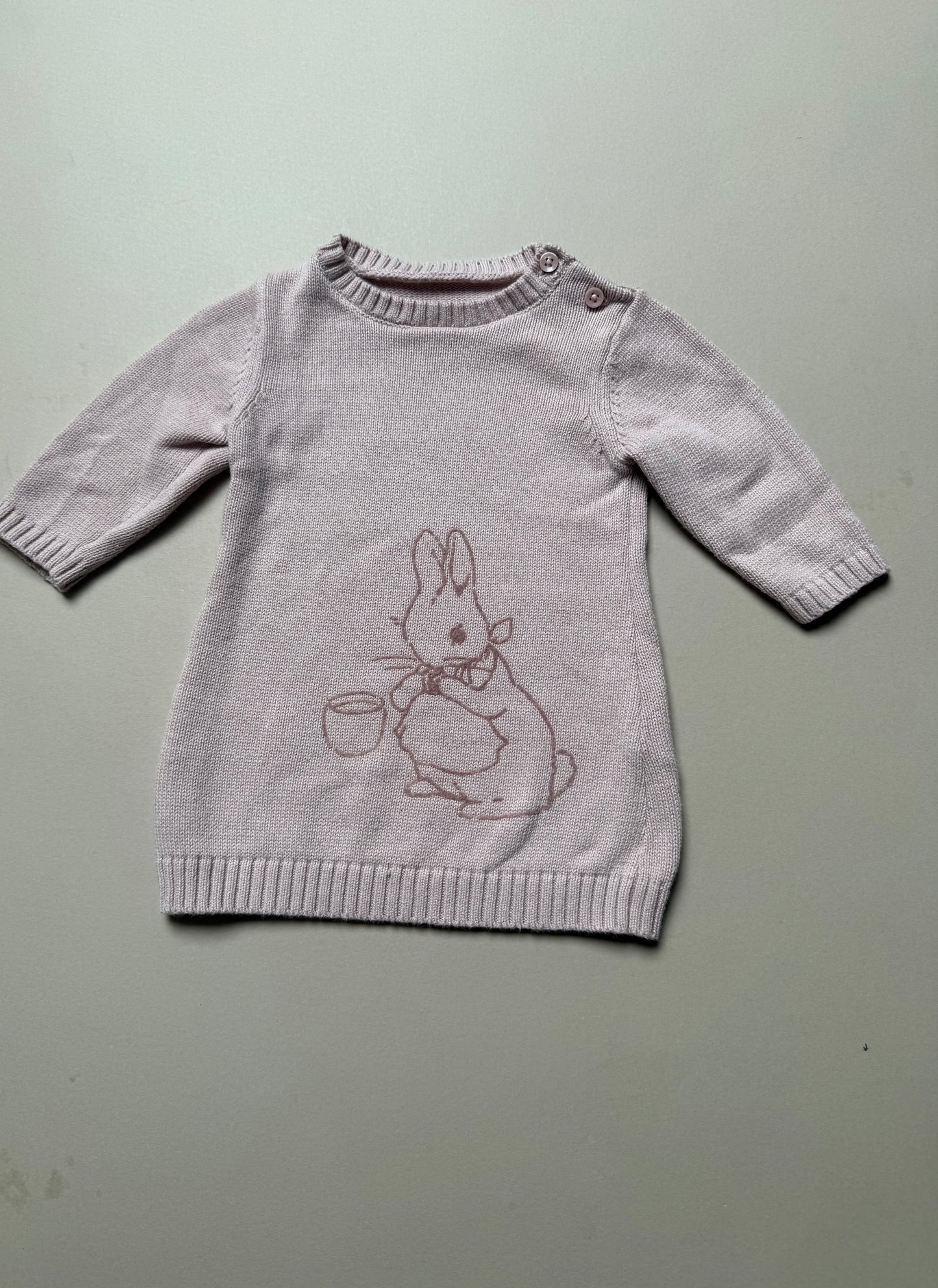 Marks & Spencer Peter Rabbit Knitted Dress in 0-3 Months