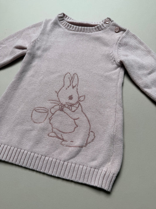 Marks & Spencer Peter Rabbit Knitted Dress in 0-3 Months