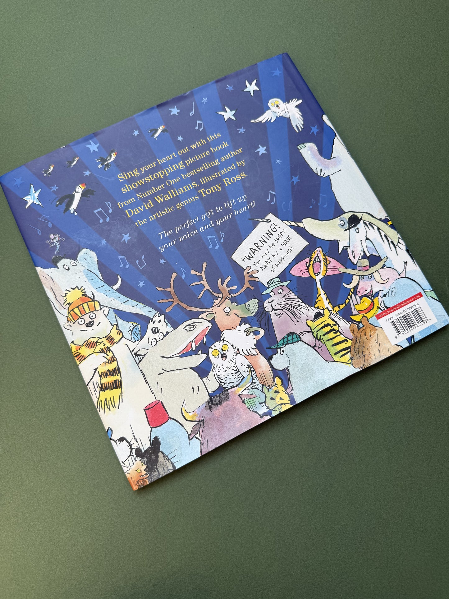 The Creature Choir Hardback By David Walliams