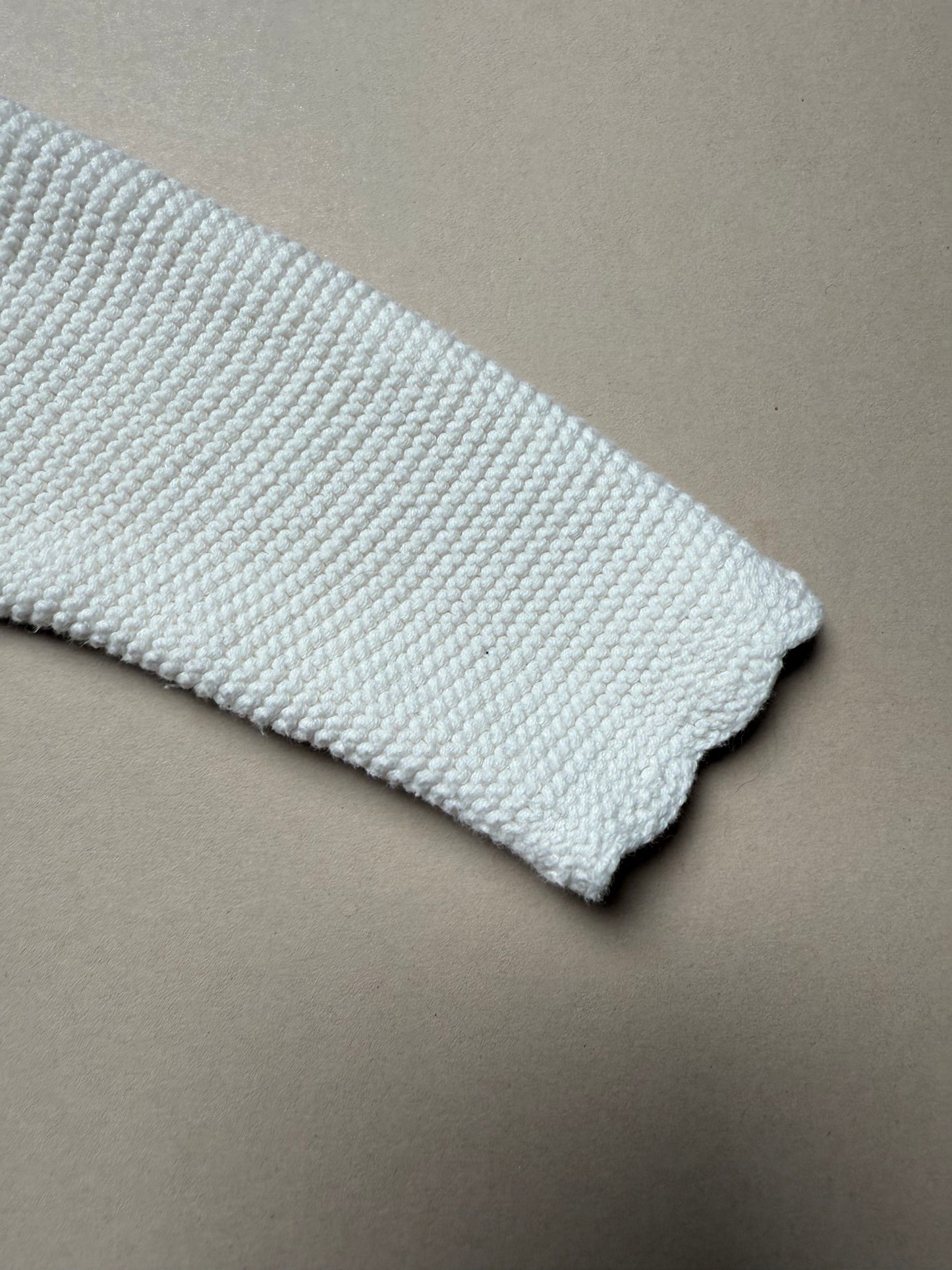 Zara White Knitted Jumper in 1-3 Months