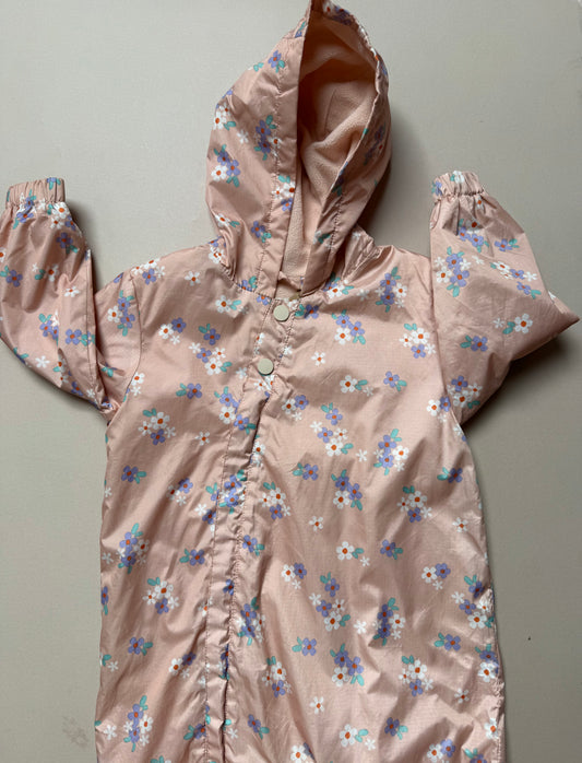 Marks & Spencer Floral Paddlesuit in 18-24 Months