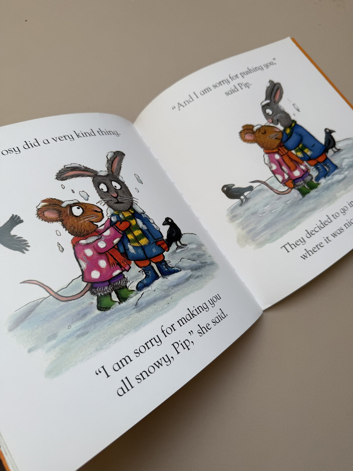 Pip & Posy: Snowy Day Paperback By Axel Scheffler