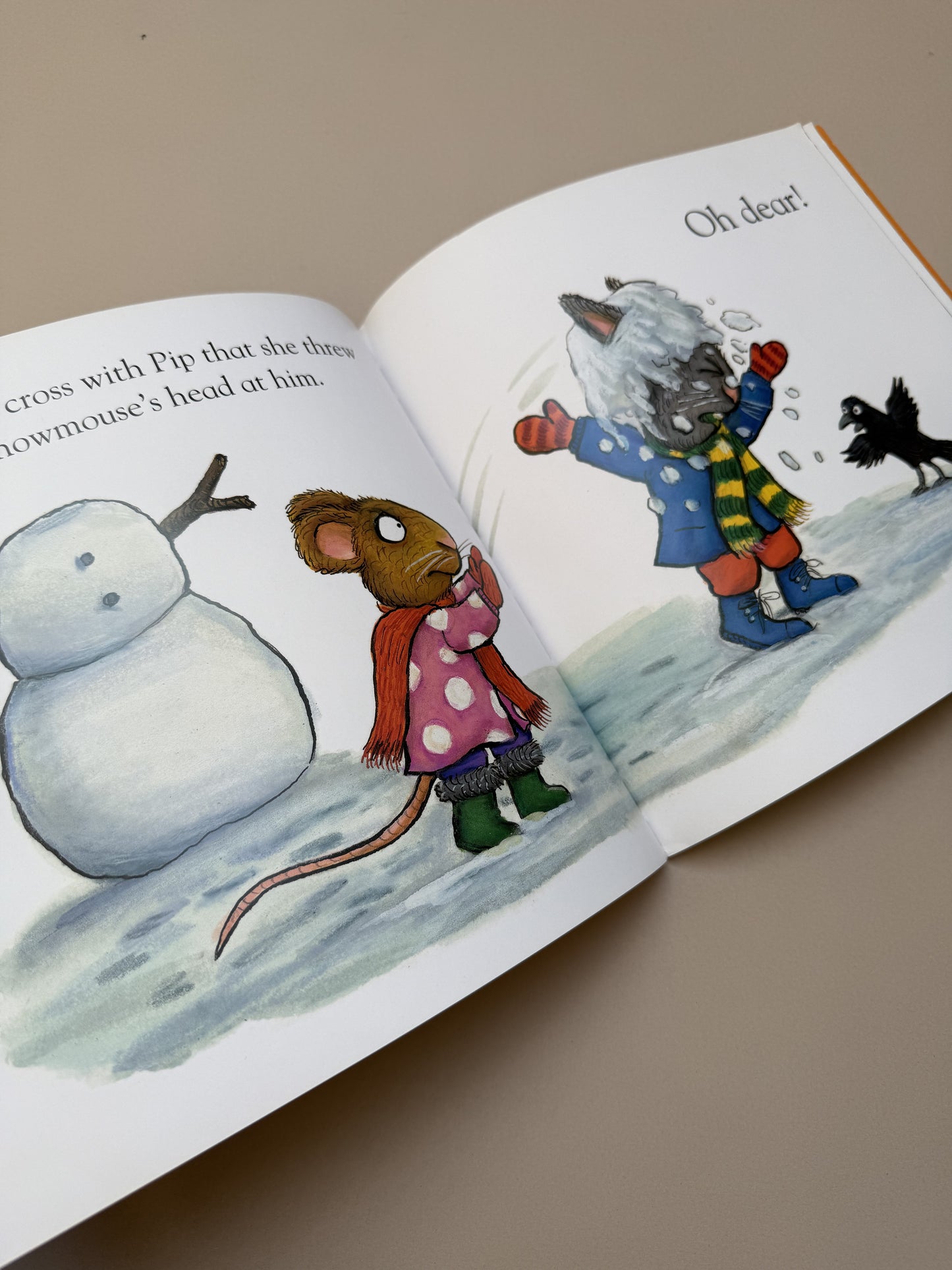 Pip & Posy: Snowy Day Paperback By Axel Scheffler