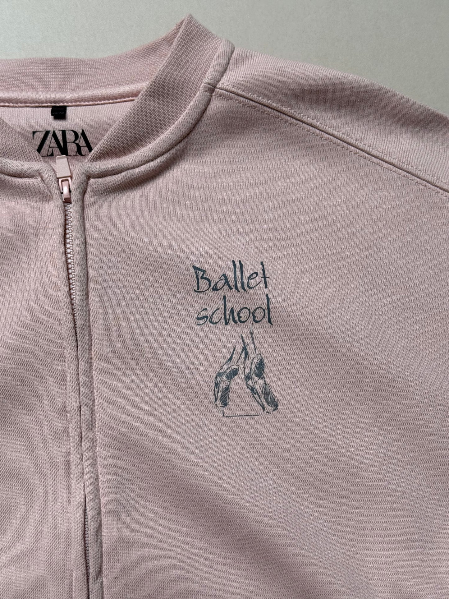 Zara Ballet School Zip Up Jumper in 9-10 Years