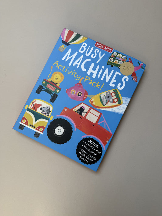 Busy Machines Activity Pack