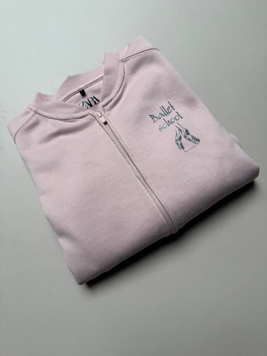 Zara Ballet School Zip Up Jumper in 9-10 Years