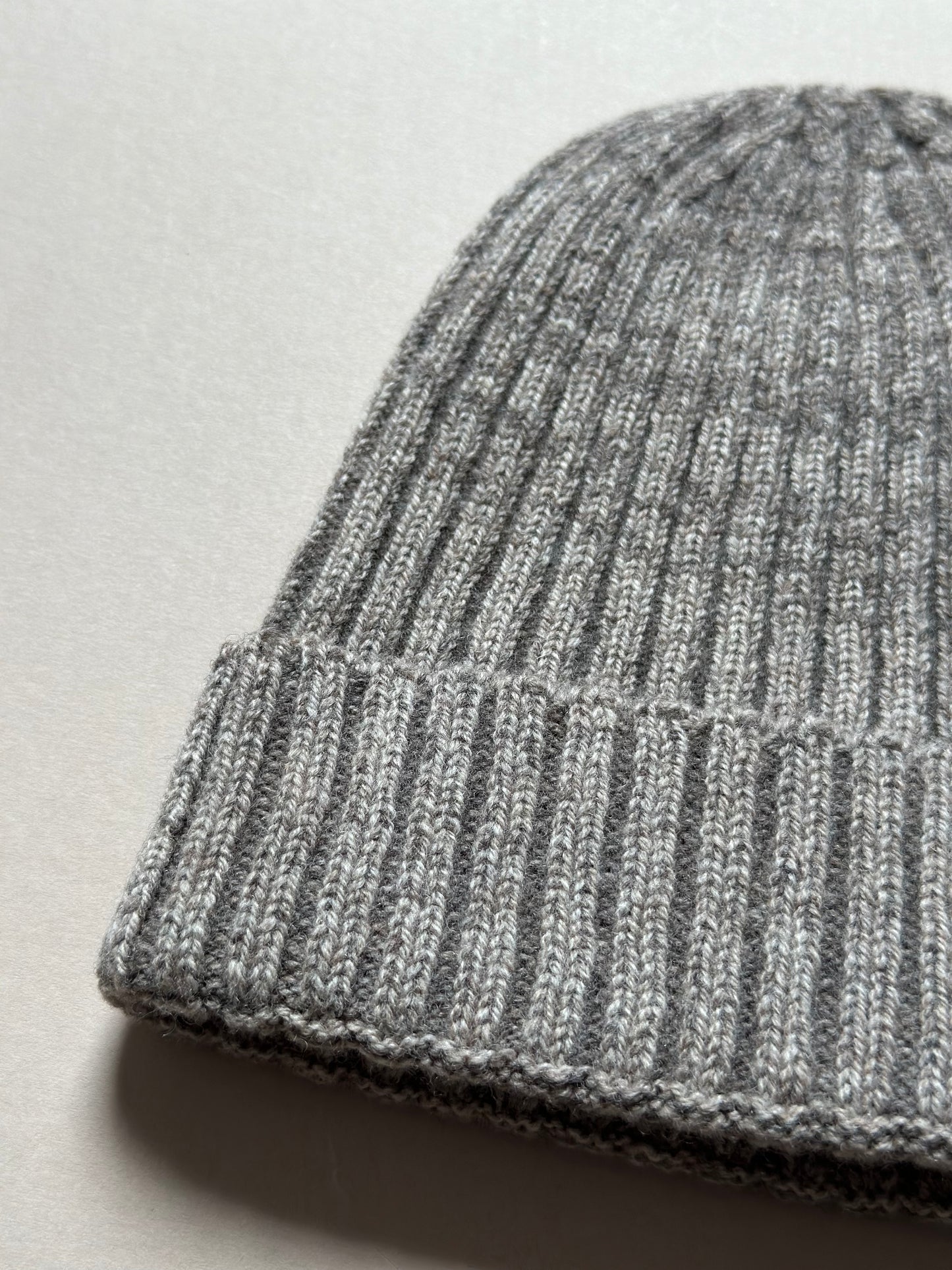 Rove Knitted Beanie in Grey