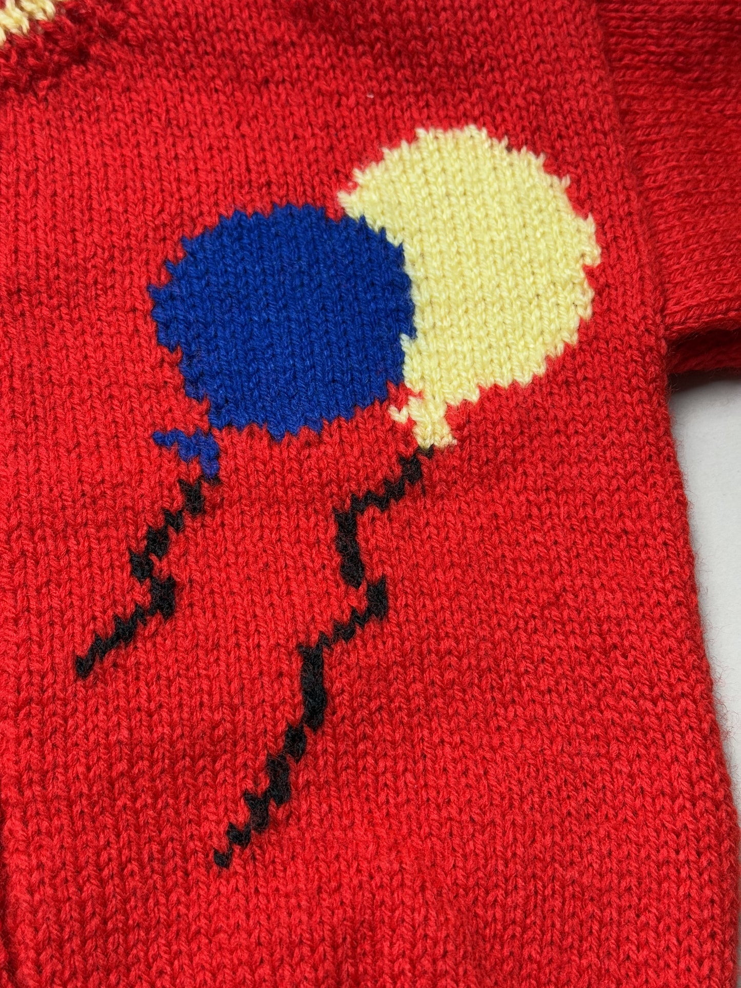 Hand Knitted Forever Friend's Cardigan Best Fit 1-2 Years